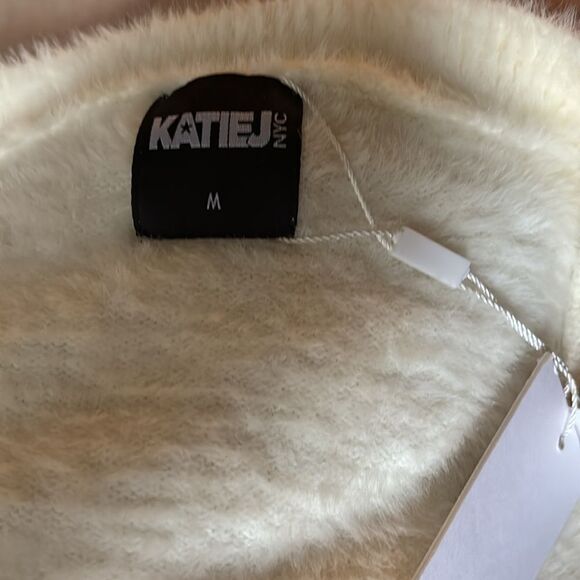 KatieJNYC TWEEN MARA CARDIGAN in Cream Size M / NWT - Picture 4 of 6
